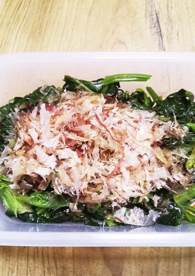 レンジで簡単ほうれん草のお浸し-レシピのメイン写真