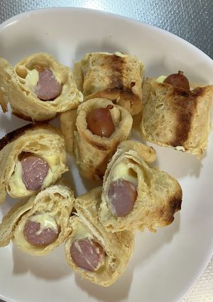 油揚げおつまみ-レシピのメイン写真
