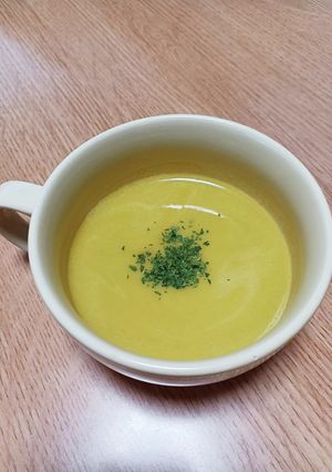 簡単！栄養たっぷりカボチャのポタージュ-レシピのメイン写真