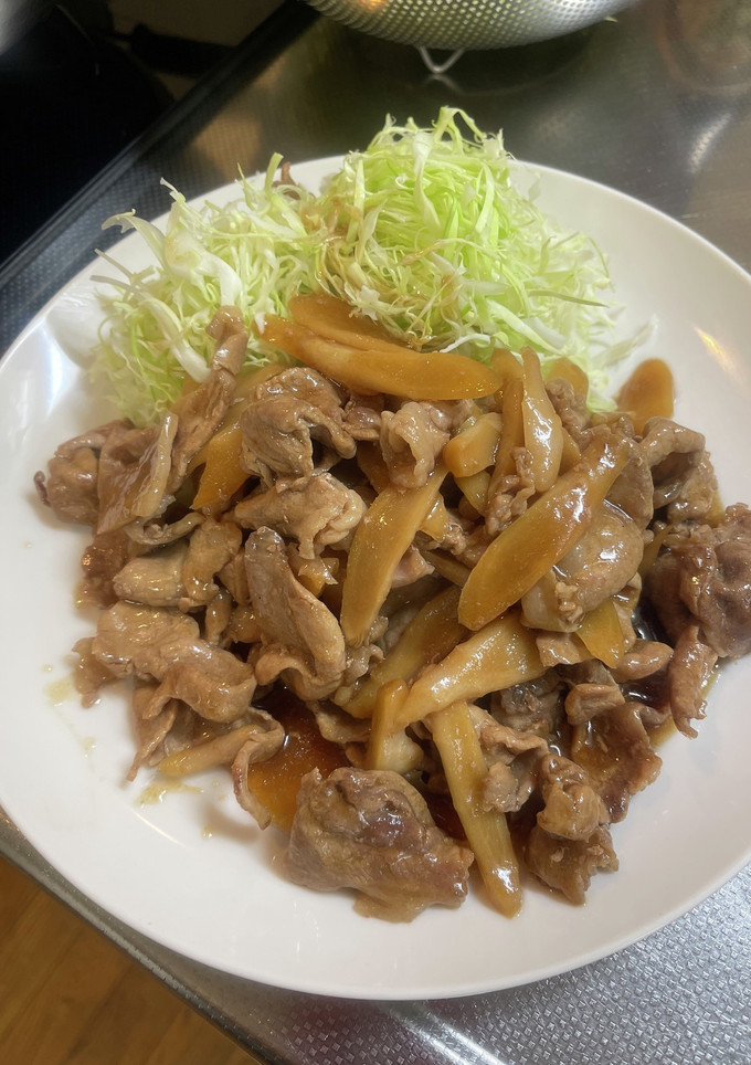 豚肉と岩下の新生姜焼き-レシピのメイン写真