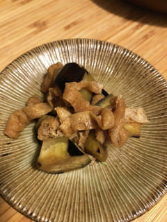ナスと油揚げの炒めもの-レシピのメイン写真