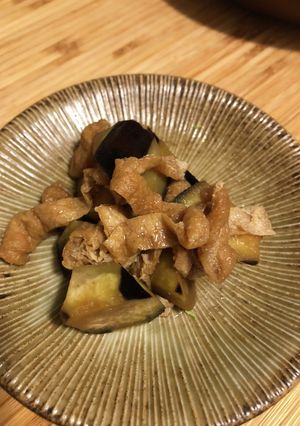 ナスと油揚げの炒めもの-レシピのメイン写真