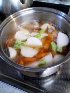 超簡単☆蕪と鶏肉の煮物-レシピのメイン写真