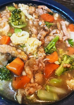 豚こまと野菜のコンソメあんかけ-レシピのメイン写真