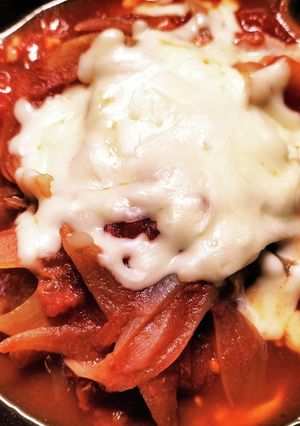 【やわらか食】トマトソースの豆腐チーズ-レシピのメイン写真