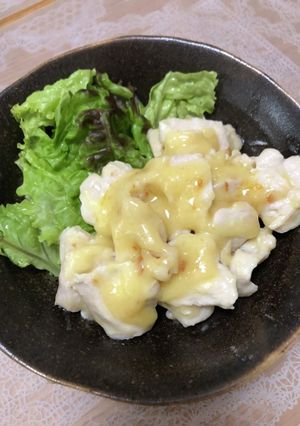 鶏むねしっとり濃厚チーズ焼き-レシピのメイン写真