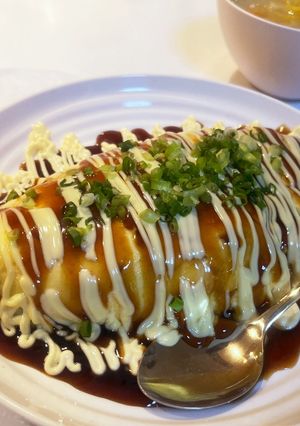 ふわトロ卵のオムそばめし♪-レシピのメイン写真