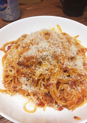 フレッシュトマトとツナのパスタ-レシピのメイン写真