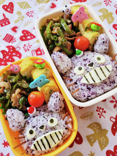キャラ弁☆トトロ?トトロだよね?弁当☆-レシピのメイン写真