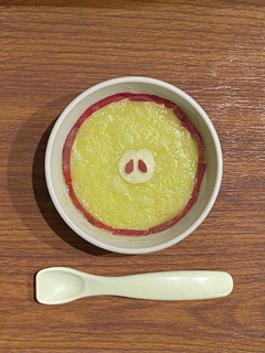 【離乳食】さつまいもとりんごのミルク粥-レシピのメイン写真