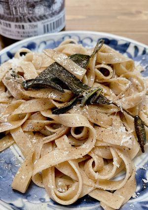 セージとバターのパスタソース-レシピのメイン写真