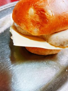 サラダチキンチーズバーガー-レシピのメイン写真