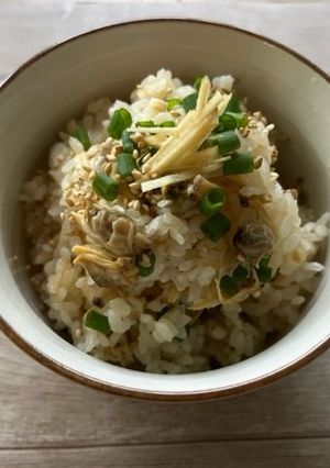 【鉄カルシウム】あさりごはん-レシピのメイン写真