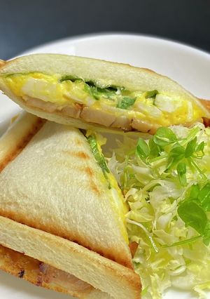 コンビニサンドで「ホットサンド」-レシピのメイン写真