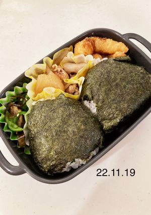 男子中学生のお弁当 89 塾弁-レシピのメイン写真