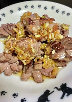 ねぎ塩砂肝✨-レシピのメイン写真