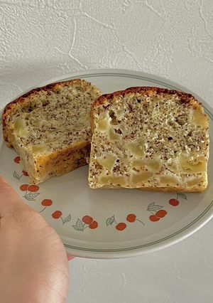 りんごと紅茶のパウンドケーキ-レシピのメイン写真