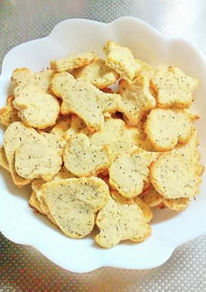 おからパウダーと米粉のりんごクッキー-レシピのメイン写真