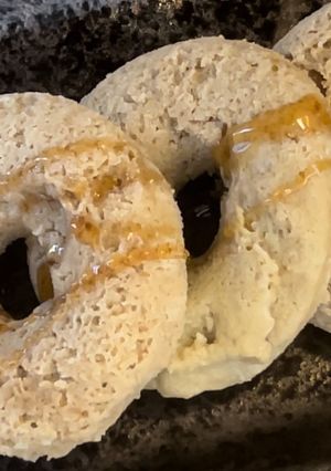 レンジで簡単、抹茶ドーナツ(低糖質)-レシピのメイン写真