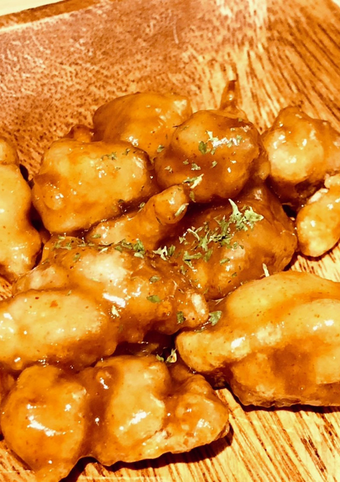 オレンジソースの唐揚げ•アメリカ風-レシピのメイン写真