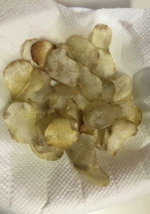 自然薯のポテトチップ　山芋のポテトチップ-レシピのメイン写真