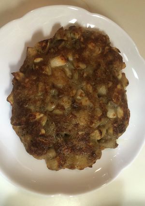 自然薯焼き　自然薯のお好み焼き　山芋焼き-レシピのメイン写真