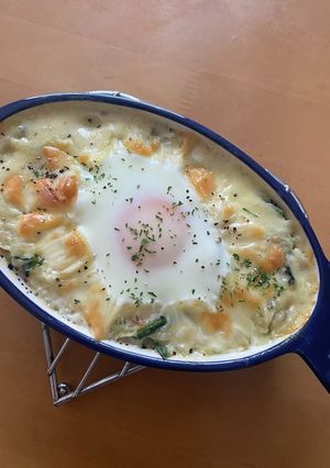 生米から！クリームリゾットドリア【覚書】-レシピのメイン写真