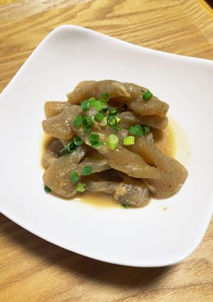 たづな蒟蒻の甘味噌煮-レシピのメイン写真