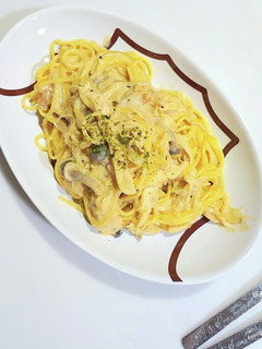 和風豆乳クリームパスタ-レシピのメイン写真