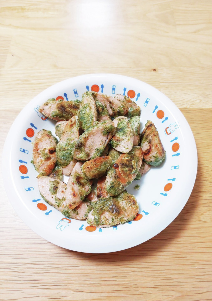 魚肉ソーセージの磯辺焼き-レシピのメイン写真