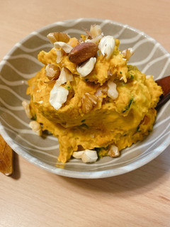 かぼちゃとクリームチーズのサラダ-レシピのメイン写真