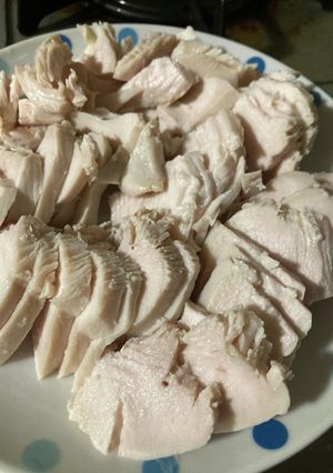 ゆで汁も無駄なく使える鶏ハム-レシピのメイン写真
