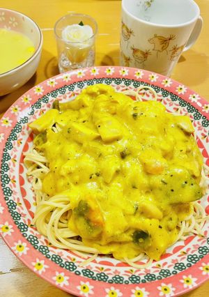 市販ルゥなし♪鶏肉とかぼちゃのシチュー☆-レシピのメイン写真