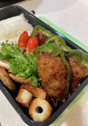 ピーマンの肉詰め-レシピのメイン写真