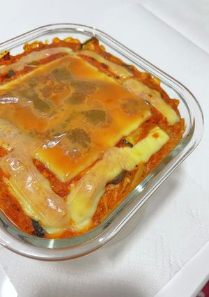 とろろでヘルシー!簡単トマトグラタン-レシピのメイン写真