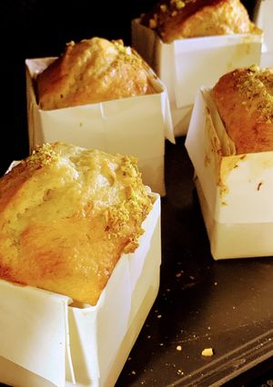 HMバナナの箱折りバウンドケーキ-レシピのメイン写真