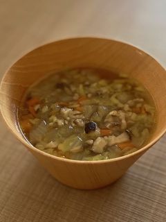 ぽかぽか 生姜スープ-レシピのメイン写真