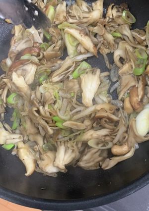 ネギと舞茸-レシピのメイン写真