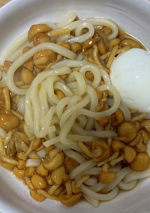 なめこうどん-レシピのメイン写真