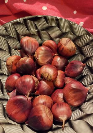 覚書 : 圧力鍋でイタリアン茹で栗-レシピのメイン写真