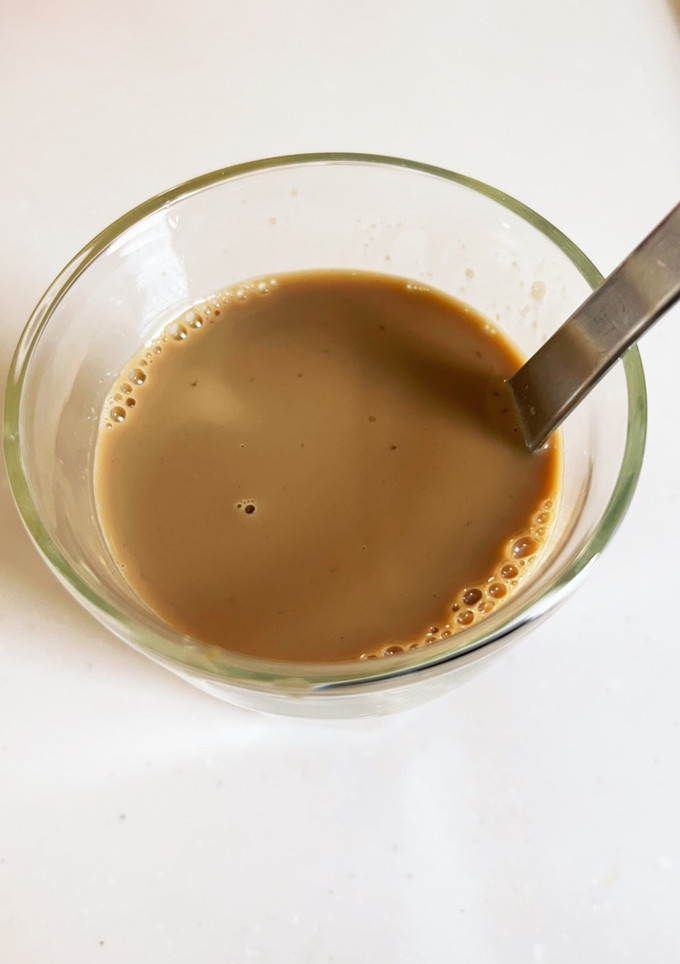 完熟柿のカフェラテ（柿子拿铁）-レシピのメイン写真