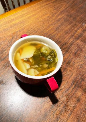 舞茸と根菜とキャベツデトックススープ-レシピのメイン写真