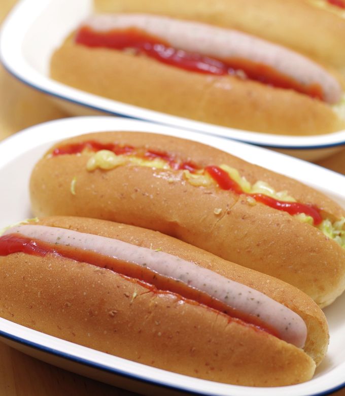 ヘルシオで簡単！アレンジ自在ホットドッグ by クックDAD