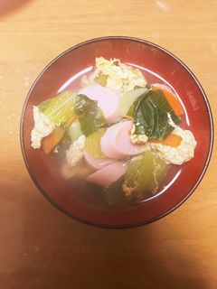 青梗菜スープ♪-レシピのメイン写真