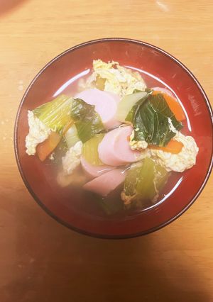青梗菜スープ♪-レシピのメイン写真