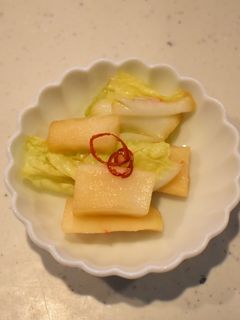 大根と白菜のポン酢漬け-レシピのメイン写真