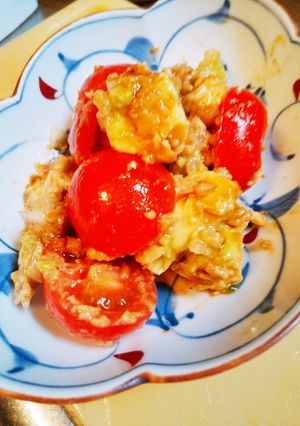 アボカドとトマトのだしナムル☆Ξ-レシピのメイン写真