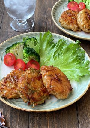 ごはん泥棒！もやしin大葉チーズつくね-レシピのメイン写真