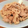 豚肉柔らか!豚肉とれんこんの甘辛炒め
