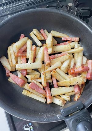 ※自分用※長芋とベーコンのコンソメ炒め-レシピのメイン写真